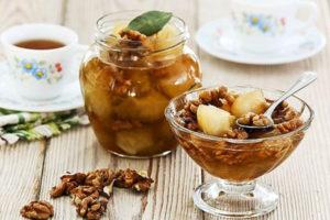 3 best recipes for making pear and nut jam for the winter