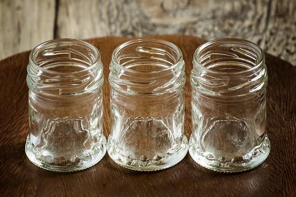 glass jars