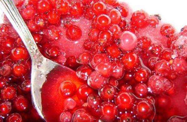 confiture de groseilles rouges