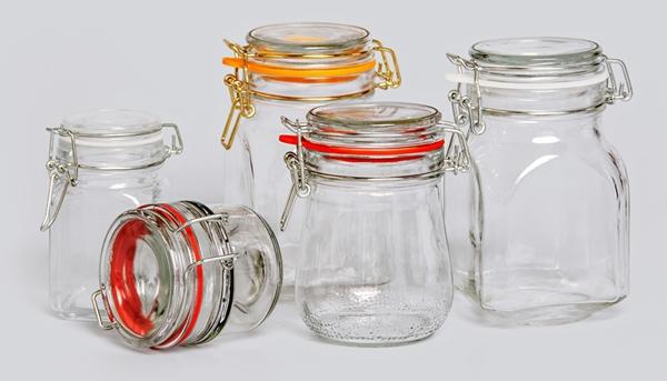 sterilized jars