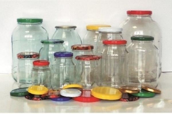 Glass jars