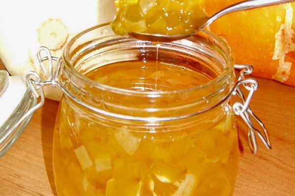 confiture de poire au citron