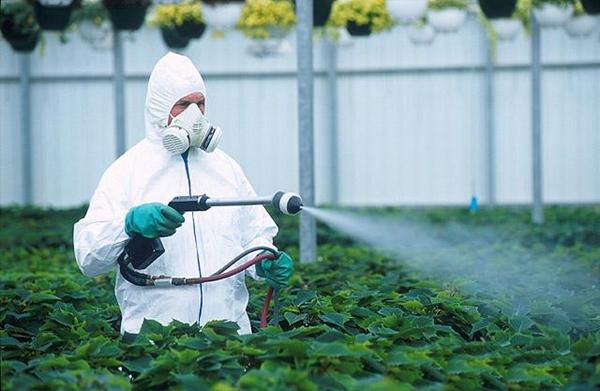 Application d'herbicides