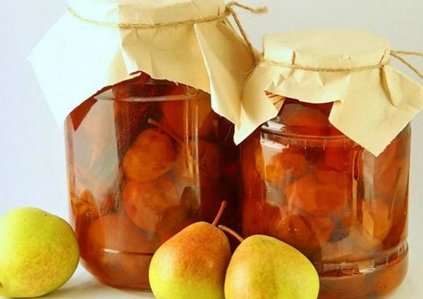 pear jam with citric acid