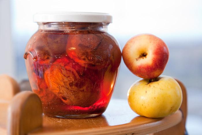 manzanas para el invierno