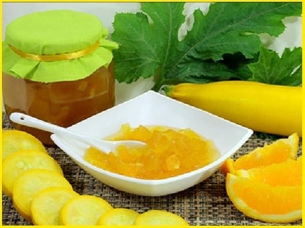 squash jam with orange