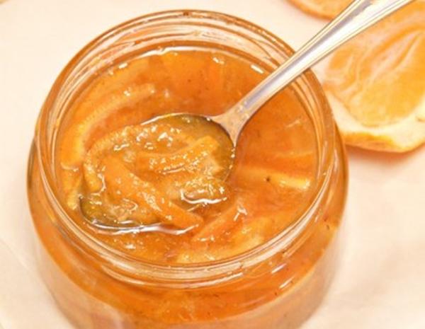 Confiture de mandarine à la vanille