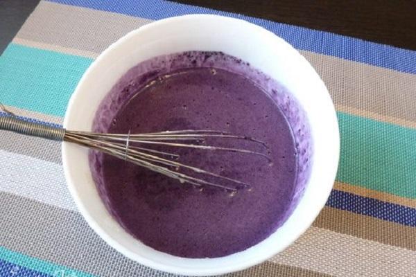 blueberry puree