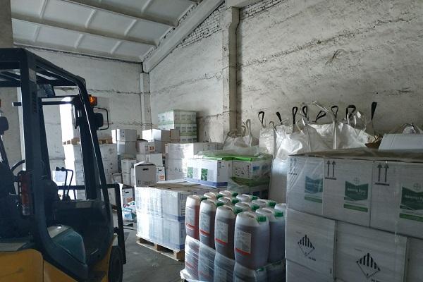 chemical warehouse