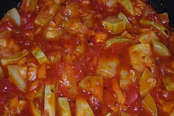 courgettes en sauce