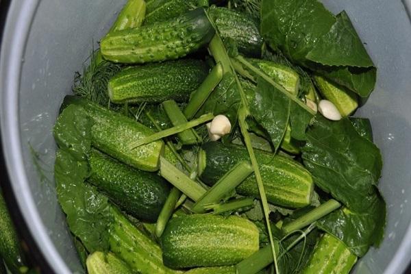 crispy cucumbers