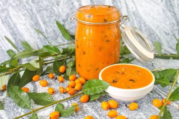 sea ​​buckthorn for the winter