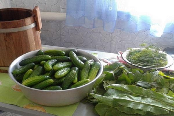 preparation of ingredients