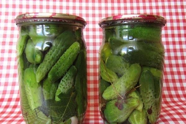 cornichons pour l'hiver