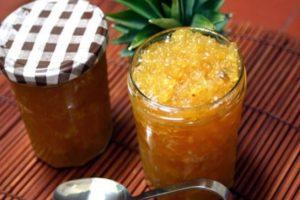 8 recettes faciles pour la confiture d'ananas frais