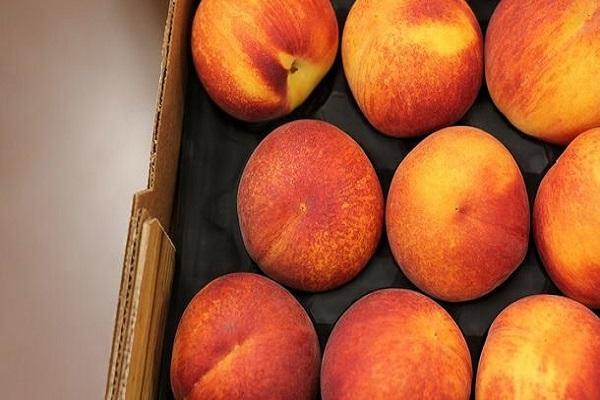 box of peaches