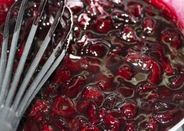 confiture de cerises