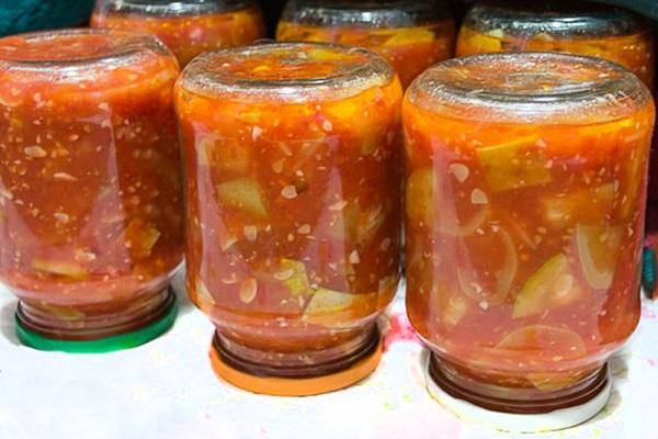 tomates con berenjena