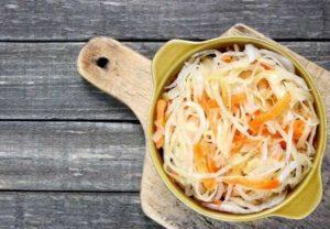 TOP 6 des recettes de chou mariné à l'aspirine pour l'hiver