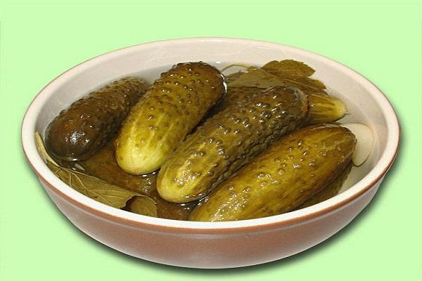 cucumbers in a plate