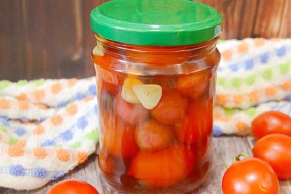 en escabeche con cerezas