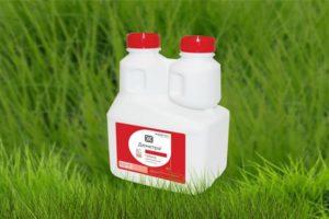 Instructions for the use of the herbicide Demeter, principle of action and consumption rate