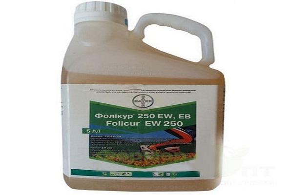 Fungicide Folikur: instructions for use, composition and consumption ...