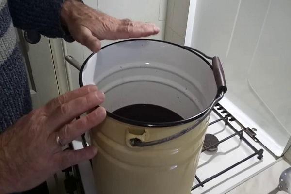 bucket of drink