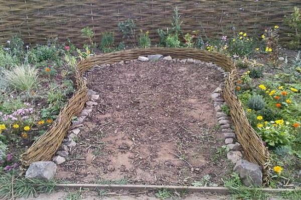 une place dans un parterre de fleurs