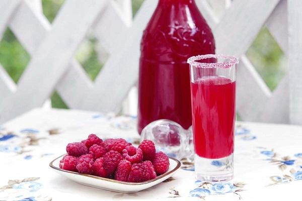 assiette framboise