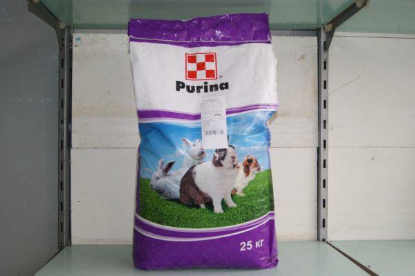 Purino maistas triušiams