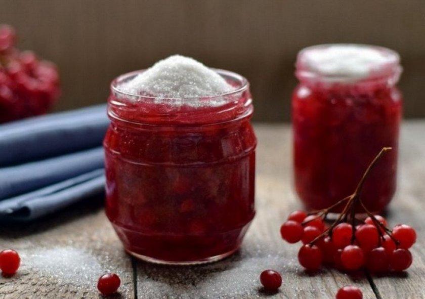 viburnum with sugar