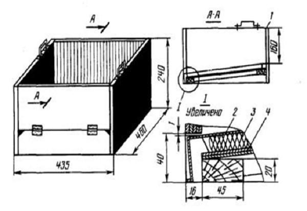 Dimensions et dessins d'une cellule reine pour lapins et comment le faire vous-même