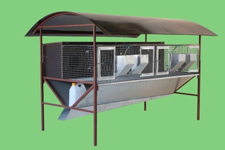 Ang pagtatayo ng Do-it-yourself ng isang aviary para sa mga rabbits at pag-aanak sa bahay