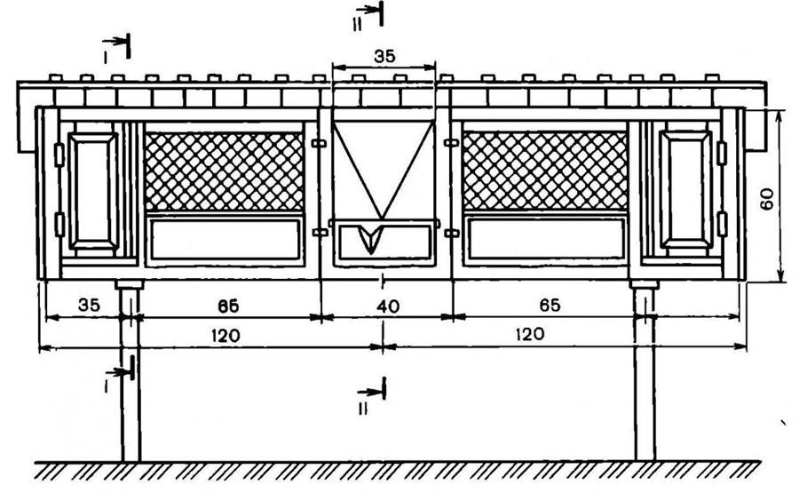 20 do-it-yourself drawings with the dimensions of rabbit cages and assembly video