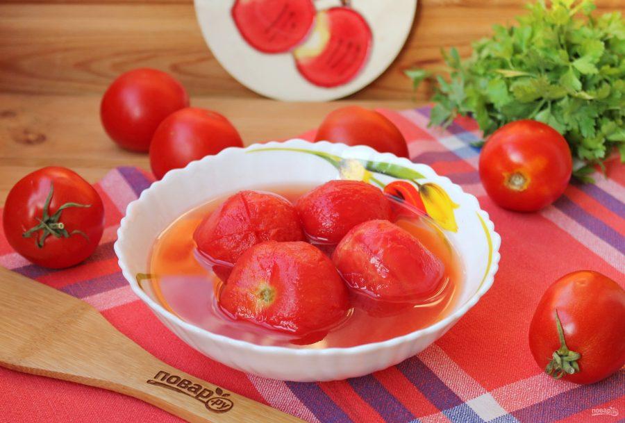 tomates pelados enlatados