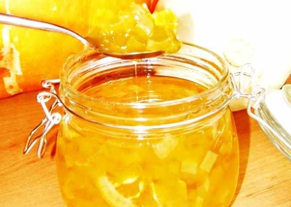 confiture de moelle aux ananas en conserve